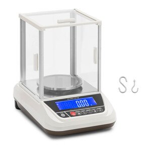 Precíziós mérleg - 2000 g / 0,01 g - Ø 130 mm - LCD - üveg szélvédő | Steinberg Systems