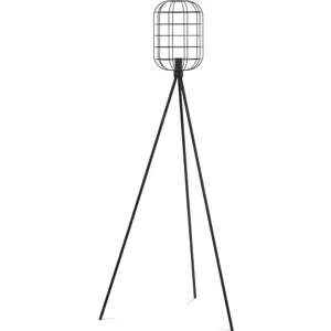 Állólámpa - nyitott rácsos lámpaernyő - 40 W - magasság: 163 cm | Uniprodo