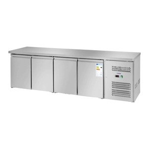 Hűtőpult - 450 l- 4 ajtós | Royal Catering