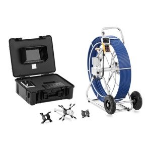 Endoszkóp kamera - 60 m - 6 LED - 9"-os színes TFT-kijelző | Steinberg Systems