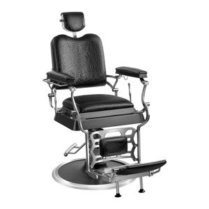 Fodrász szék - 1195-1365 mm - 220 kg - Fekete | physa