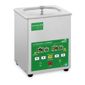 Ultrahangos tisztító - 2 liter - 60 W - Gyors memória Eco | ulsonix
