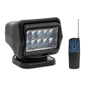 LED keresőlámpa - 9–32 V - 50 W - 360°-ban forgatható - 120°-ban dönthető - távirányítóval | MSW