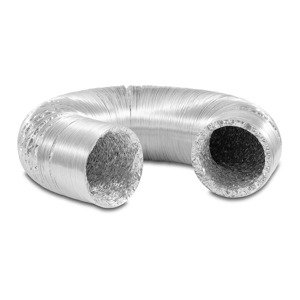 Elszívó tömlő - Ø 125 mm - 10 m hosszú - alumínium | hillvert