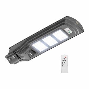 Napelemes kültéri lámpa - mozgásérzékelő - 300 W - 6000–6500 K - 14–16 óra - IP54 | hillvert