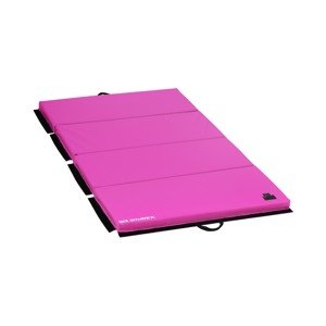 Tornaszőnyeg - 200 x 100 x 5 cm - összehajtható - Pink/Pink- terhelhetőség max. 170kg | Gymrex