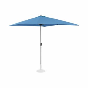 Nagy napernyő - kék - szögletes - 200 x 300 cm | Uniprodo