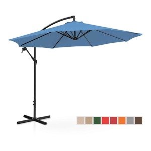 Lámpa formájú napernyő - Blue - kerek - Ø 300 cm - dönthető | Uniprodo