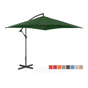 Lámpa formájú napernyő - Green - négyszögletes - 250 x 250 cm - dönthető | Uniprodo