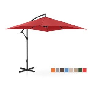 Lámpa formájú napernyő - Claret - négyszögletes - 250 x 250 cm - dönthető | Uniprodo