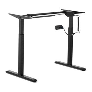 Állítható magasságú asztal keret - 120 W - 80 kg - fekete | Fromm & Starck