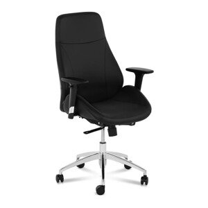 Irodai szék - főnöki szék - műbőr - króm - 150 kg | Fromm & Starck