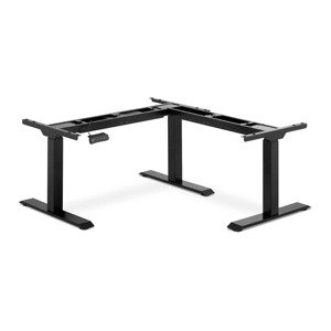 Sarok asztal keret - magasság: 58–123 cm - szélesség: 90–150 cm (balra) / 110–190 cm (jobbra) - szög: 90° - 150 kg | Fromm & Starck