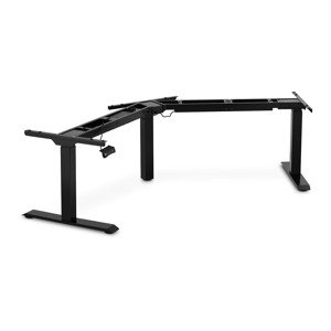 Állítható magasságú sarok asztal keret - magasság: 60–125 cm - szélesség bal/jobb: 116-186 cm - szög: 120° - 150 kg | Fromm & Starck