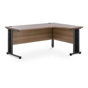 Sarok íróasztal - 160 x 120 cm - barna | Fromm & Starck