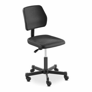 Laboratóriumi szék - 120 kg - Fekete - 410 - 550 mm között állítható | Fromm & Starck