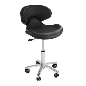 B-termék Fodrász szék - 44-570 mm - 150 kg - Fekete | physa