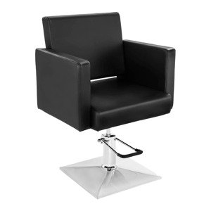 B-termék Fodrász szék - 200 kg - Fekete | physa