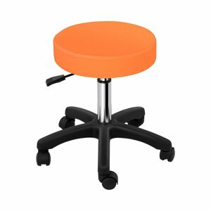 B-termék Gurulós szék - 450 - 580 mm - 150 kg - Narancssárga | physa