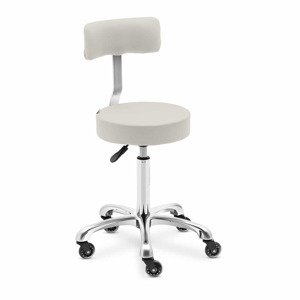 B-termék Gurulós szék háttámlával - 540–720 mm - Bézs | physa