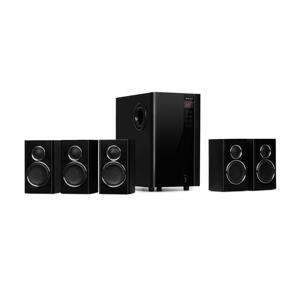 Auna Areal Touch, 5.1 hangfal rendszer, max. 200 W, OneSide subwoofer, BT, USB, SD