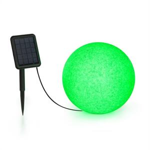 Blumfeldt Shinestone Solar 30, gömblámpa, napelem, O 30 cm, RGB-LED, IP68, akkumulátor