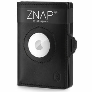 Slimpuro ZNAP Airtag Wallet, 12 kártya, érmés rekesz, 9 x 1,8 x 6 cm (Sz x M x M), RFID-védelem