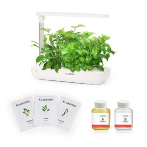 Klarstein GrowIt Flex Starter Kit Europa, kezdő csomag, 9 növény, 18 W-os LED, 2 l, Europe Seeds vetőmagok